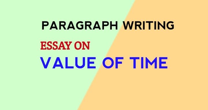 essay writing for value of time